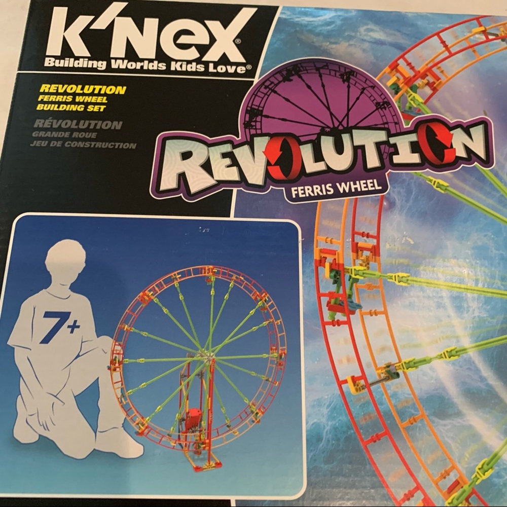 K’Nex Revolution Ferris Wheel Building Set.  Never opened.  New